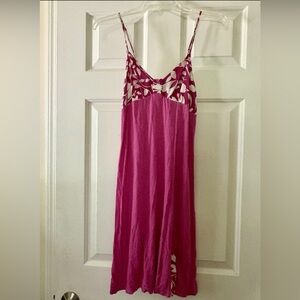 NWT Cosabella Tulip Shadow Slip Size Medium, Purple, Silk Blend